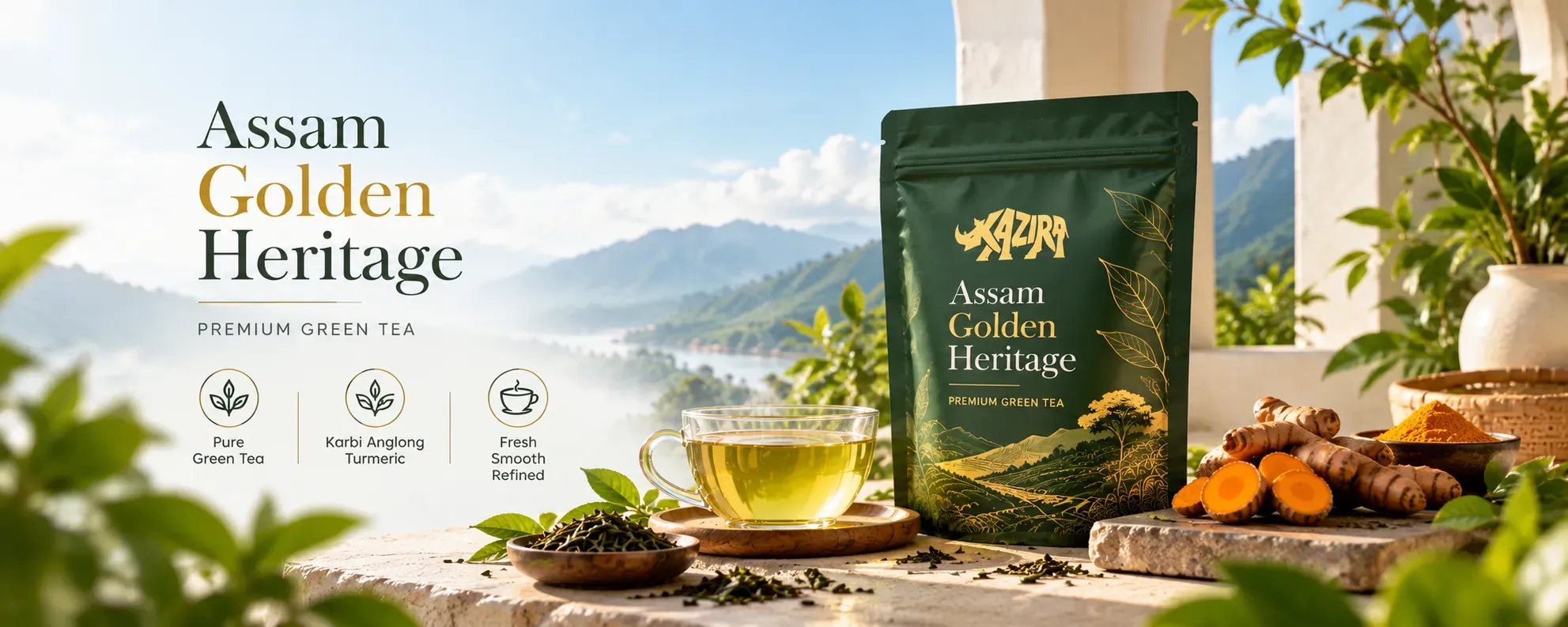 KAZIRA — Assam tea